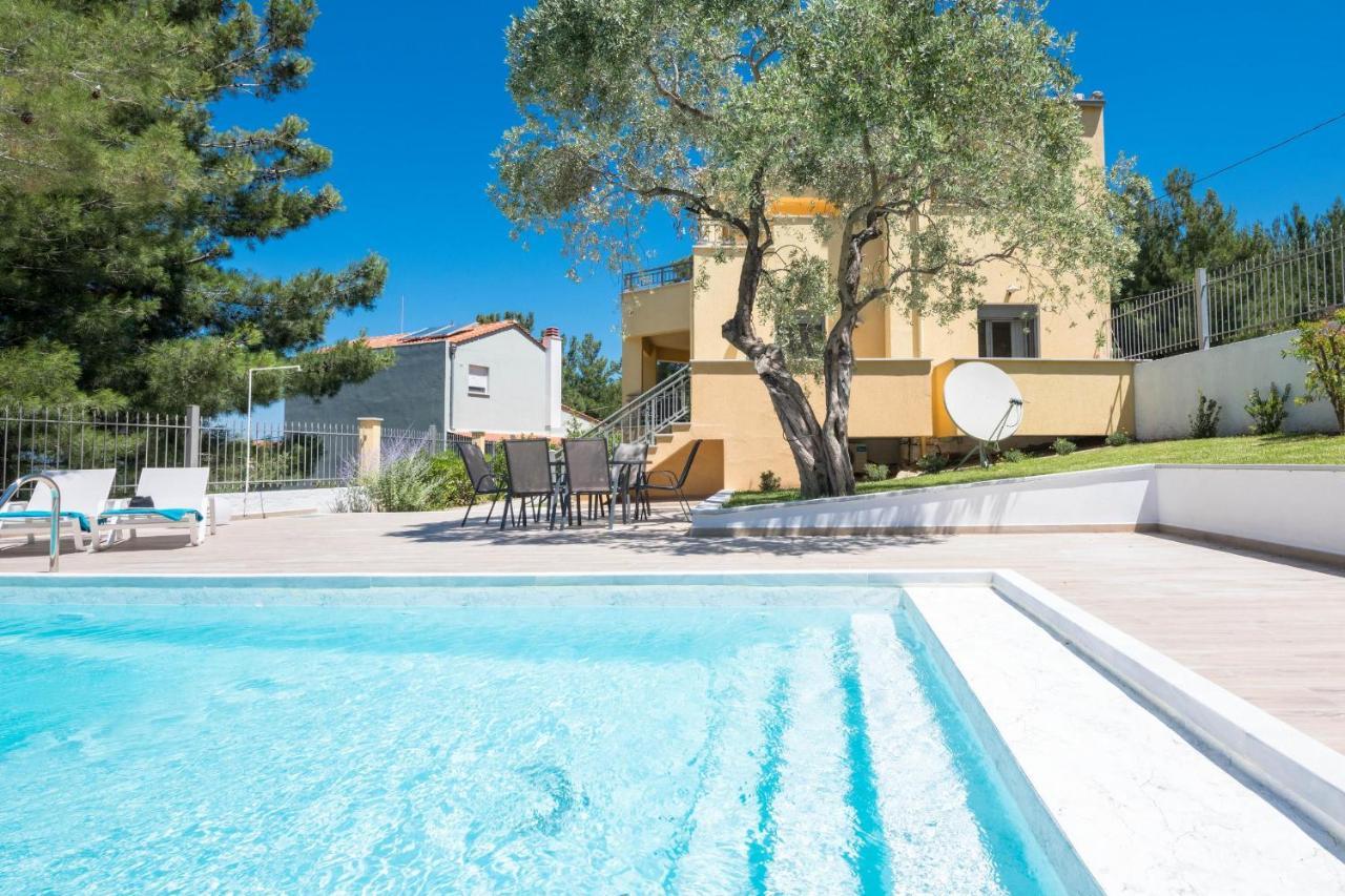 Louloudis Pool Villa Skala Rachoni (Thasos) Exterior foto