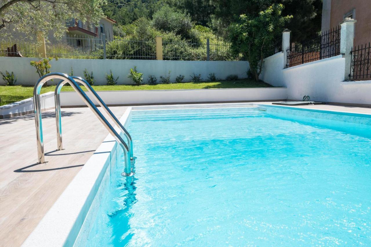 Louloudis Pool Villa Skala Rachoni (Thasos) Exterior foto