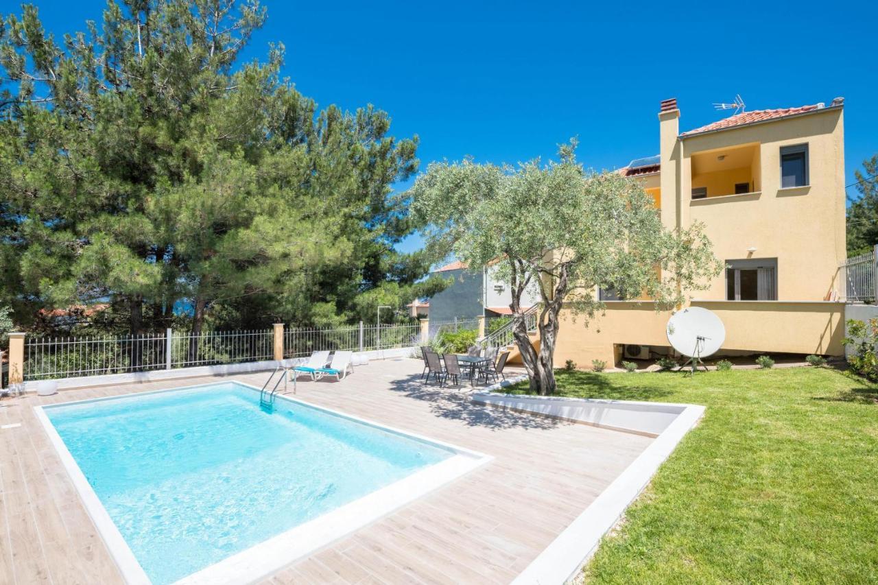 Louloudis Pool Villa Skala Rachoni (Thasos) Exterior foto