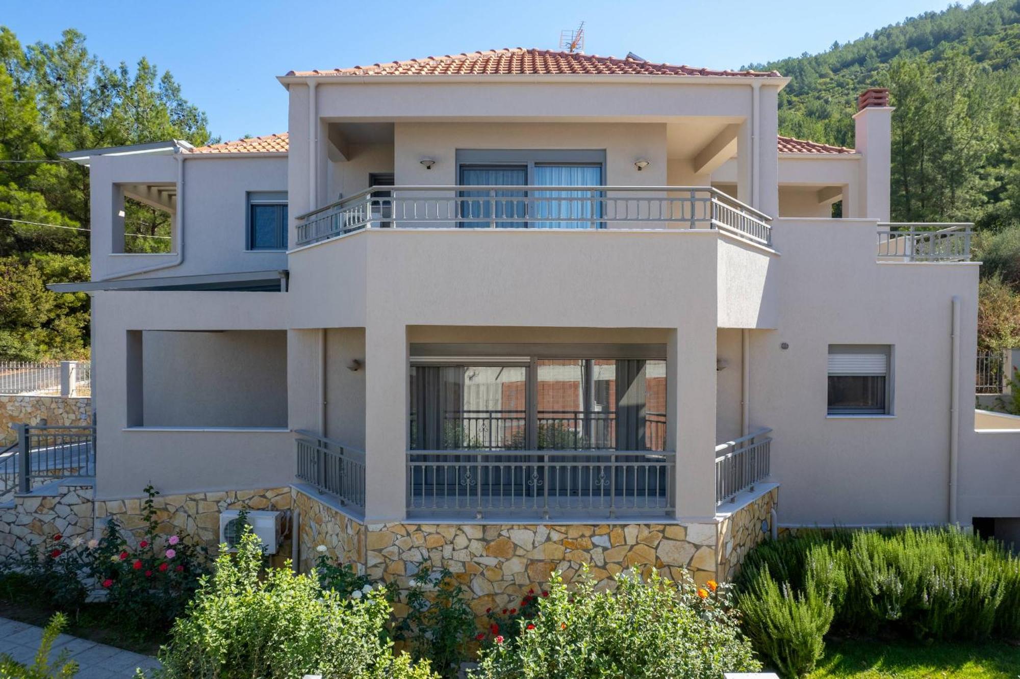 Louloudis Pool Villa Skala Rachoni (Thasos) Exterior foto