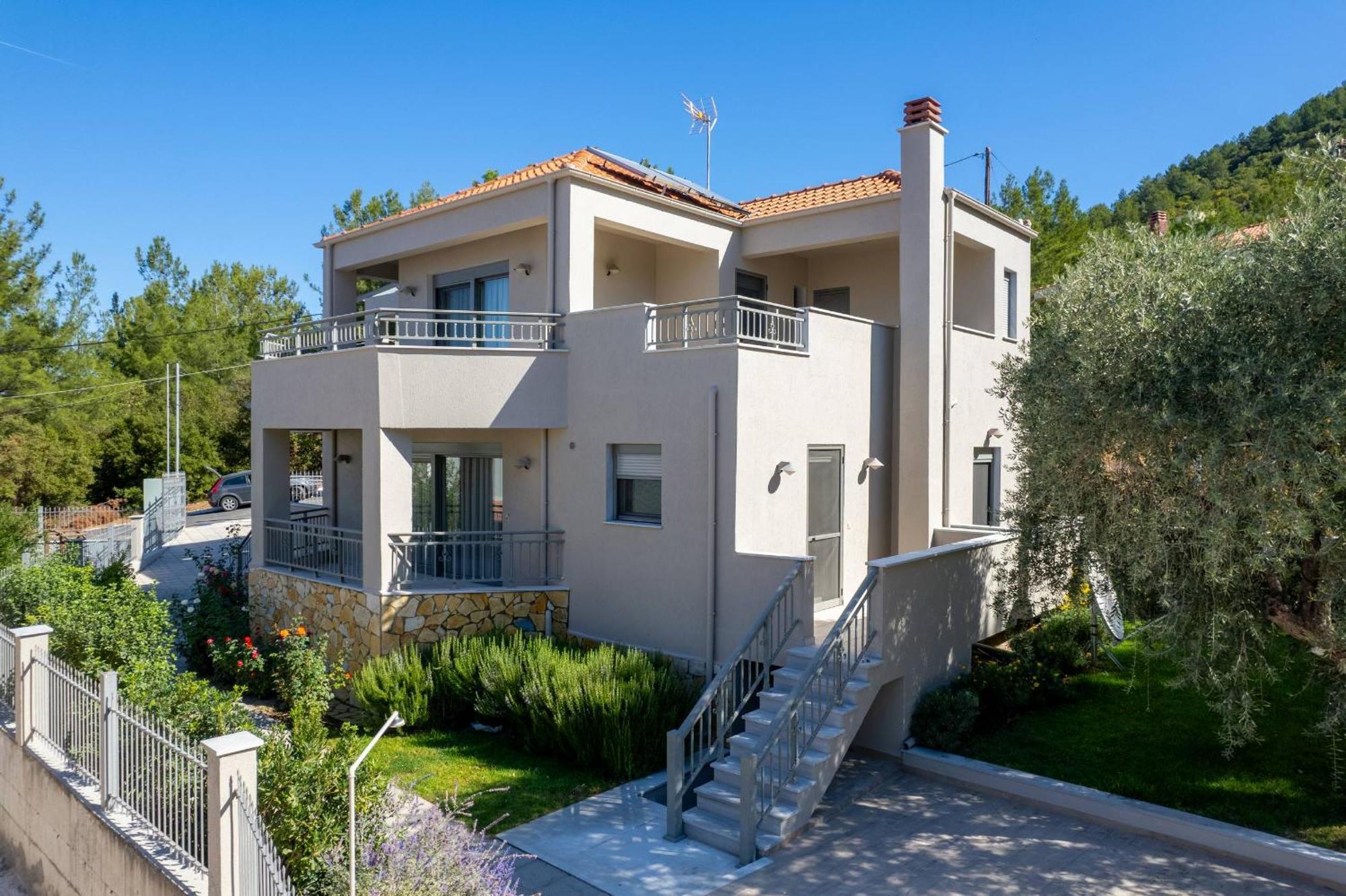 Louloudis Pool Villa Skala Rachoni (Thasos) Exterior foto